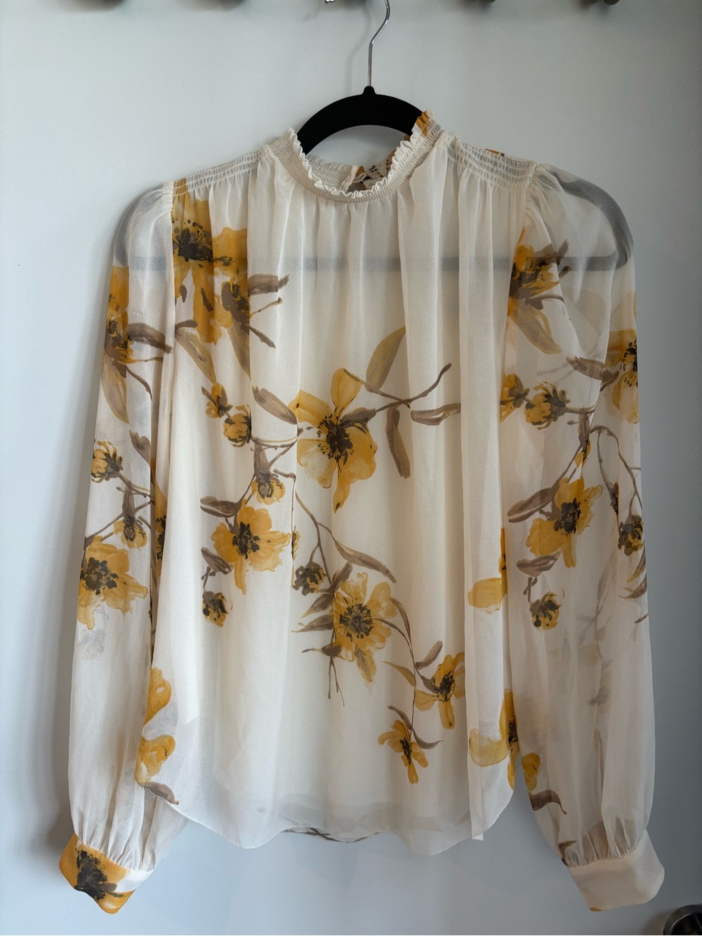 Aritzia Floral Blouse